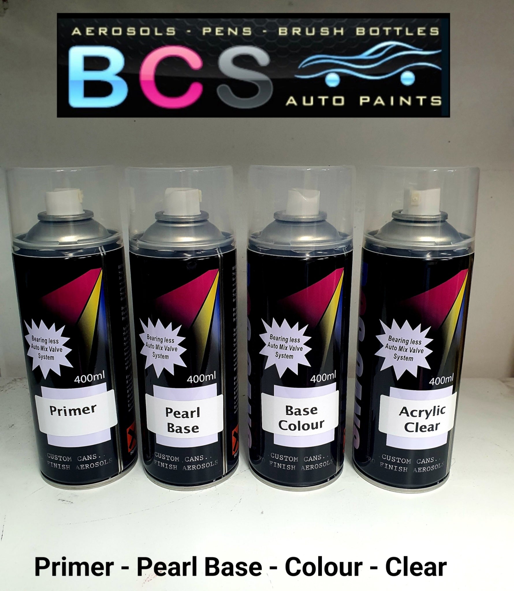 Car Colours Mixed to your color code, Any car Any colour Aerosol, Any  Make Any Model, Spray paint, 400ml, Aerosol, rattle can