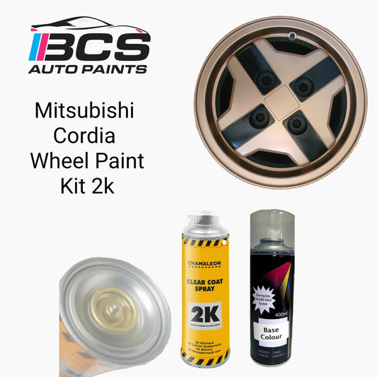 Mitsubishi cordia wheel Paint Kit 2k