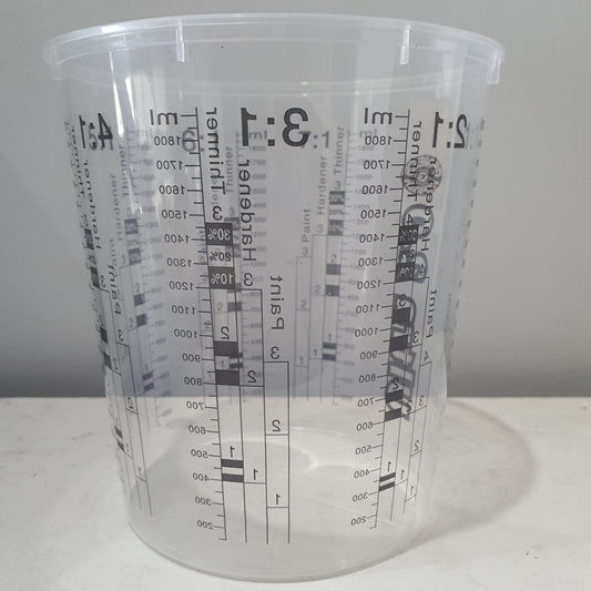 2300ml Paint Mixing Tub Cups