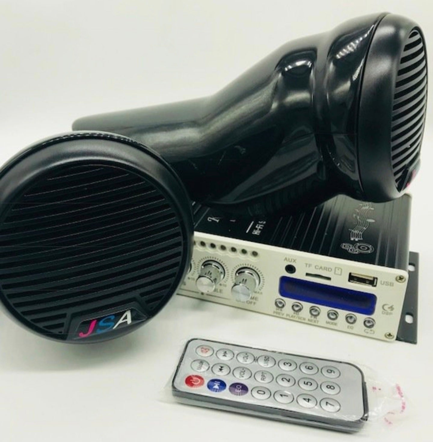 Jetsound Pod Style Jetski Speakers + BT Amp (Intl)