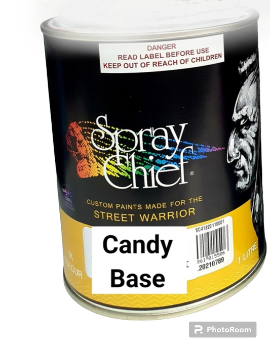 Spray Chief Candy Paint Colours 1 Litre
