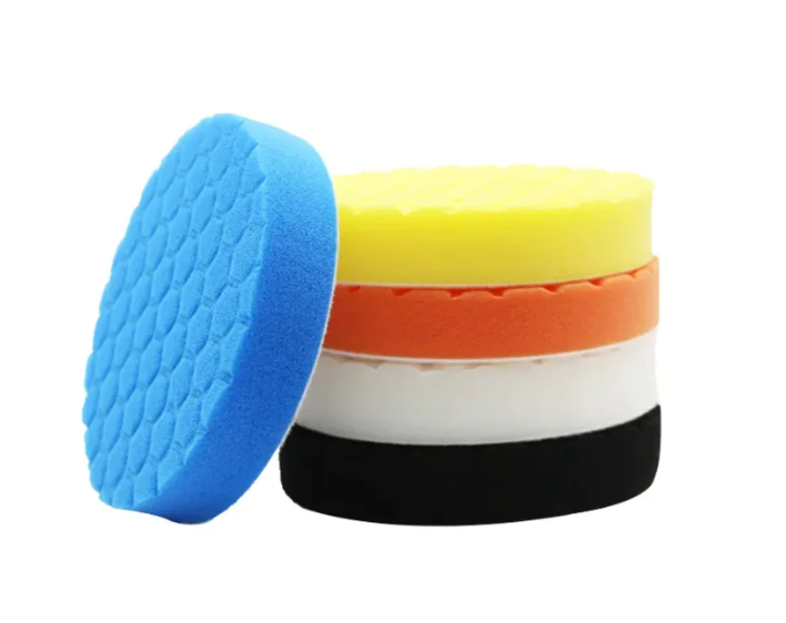 5 Piece Sponge 6" Buffing Pad Kit - Polishing Detailing