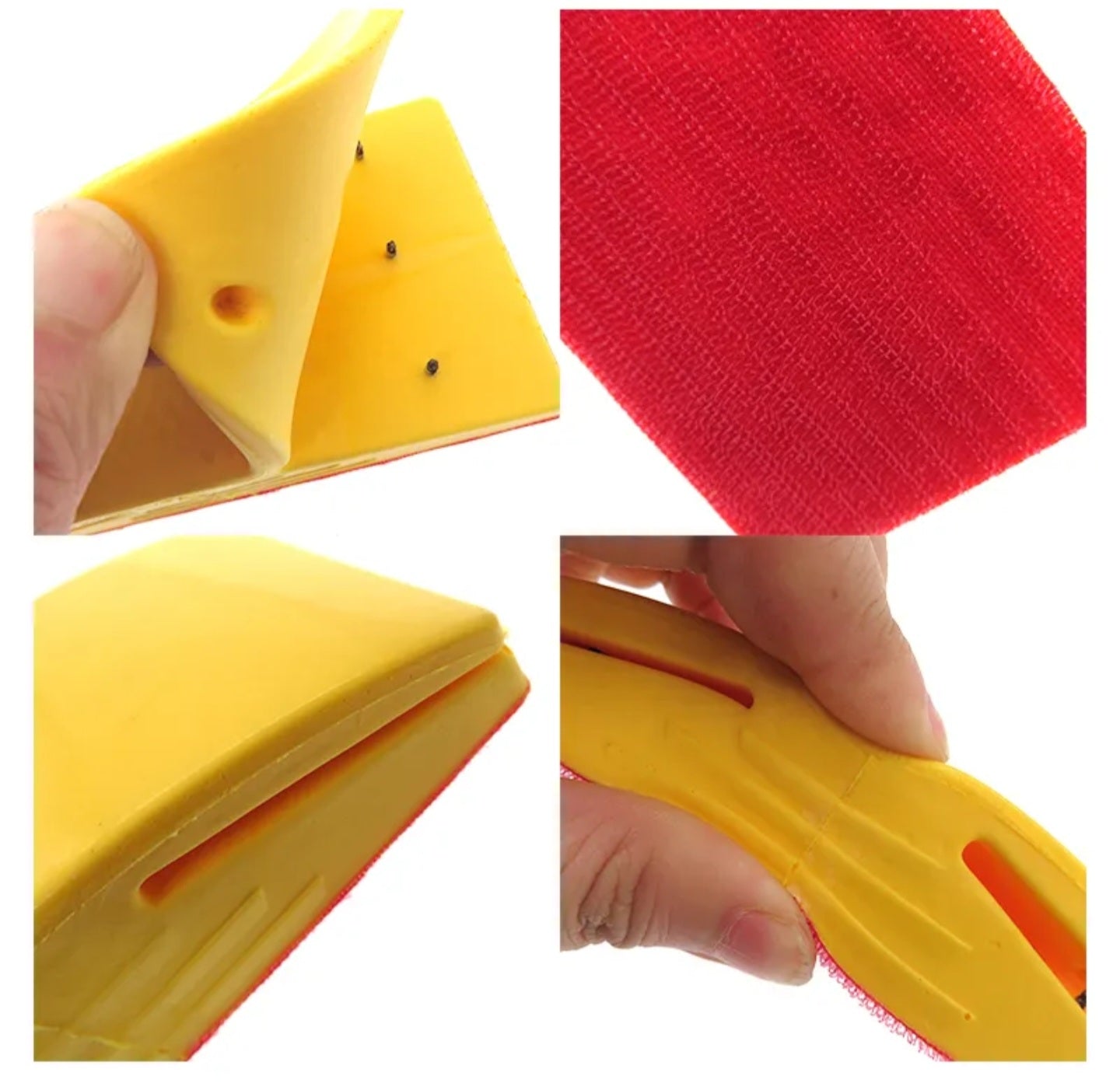 5" Sanding Block Wet Dry Velcro