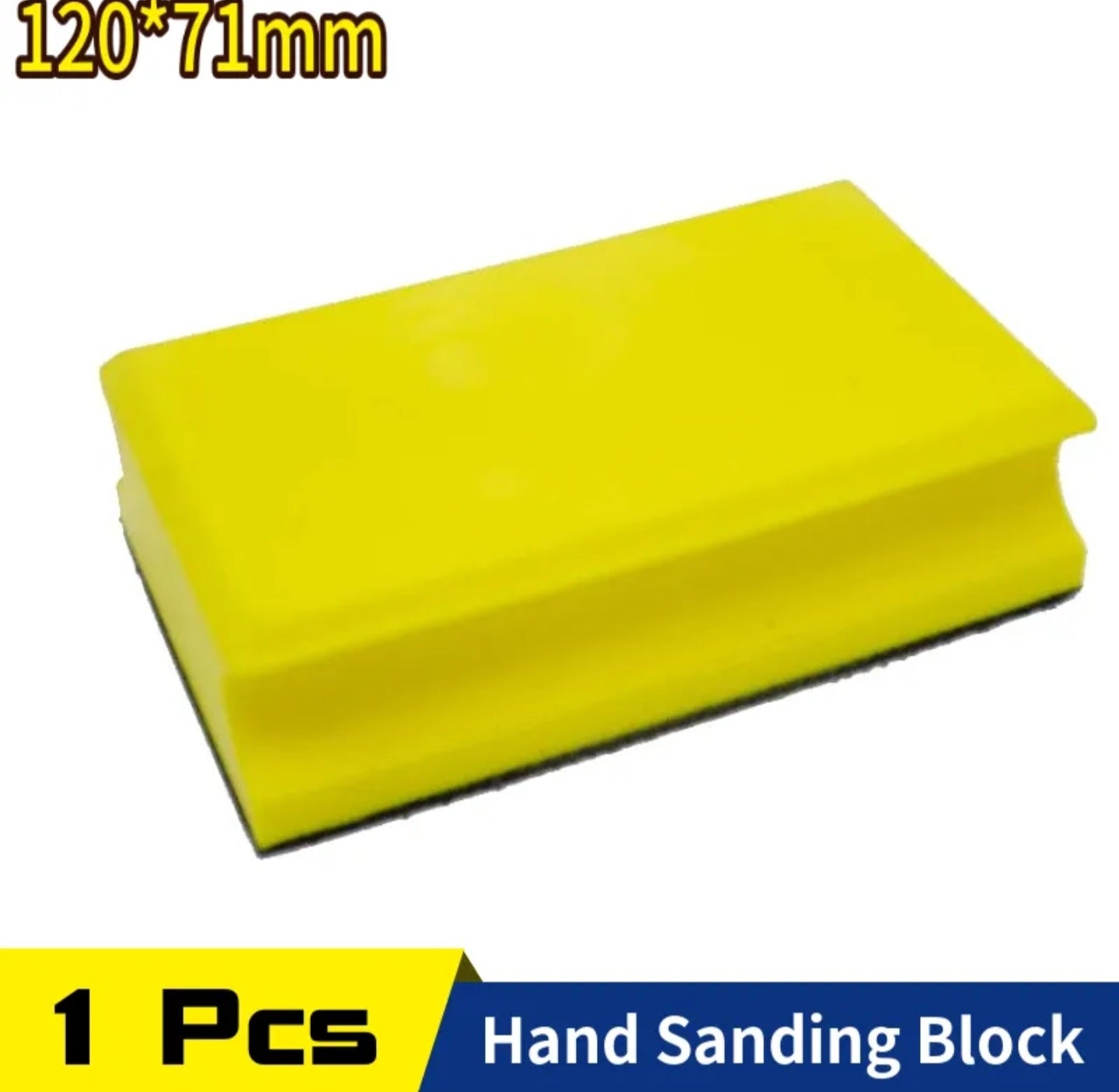 Automotive foam shop sanding block