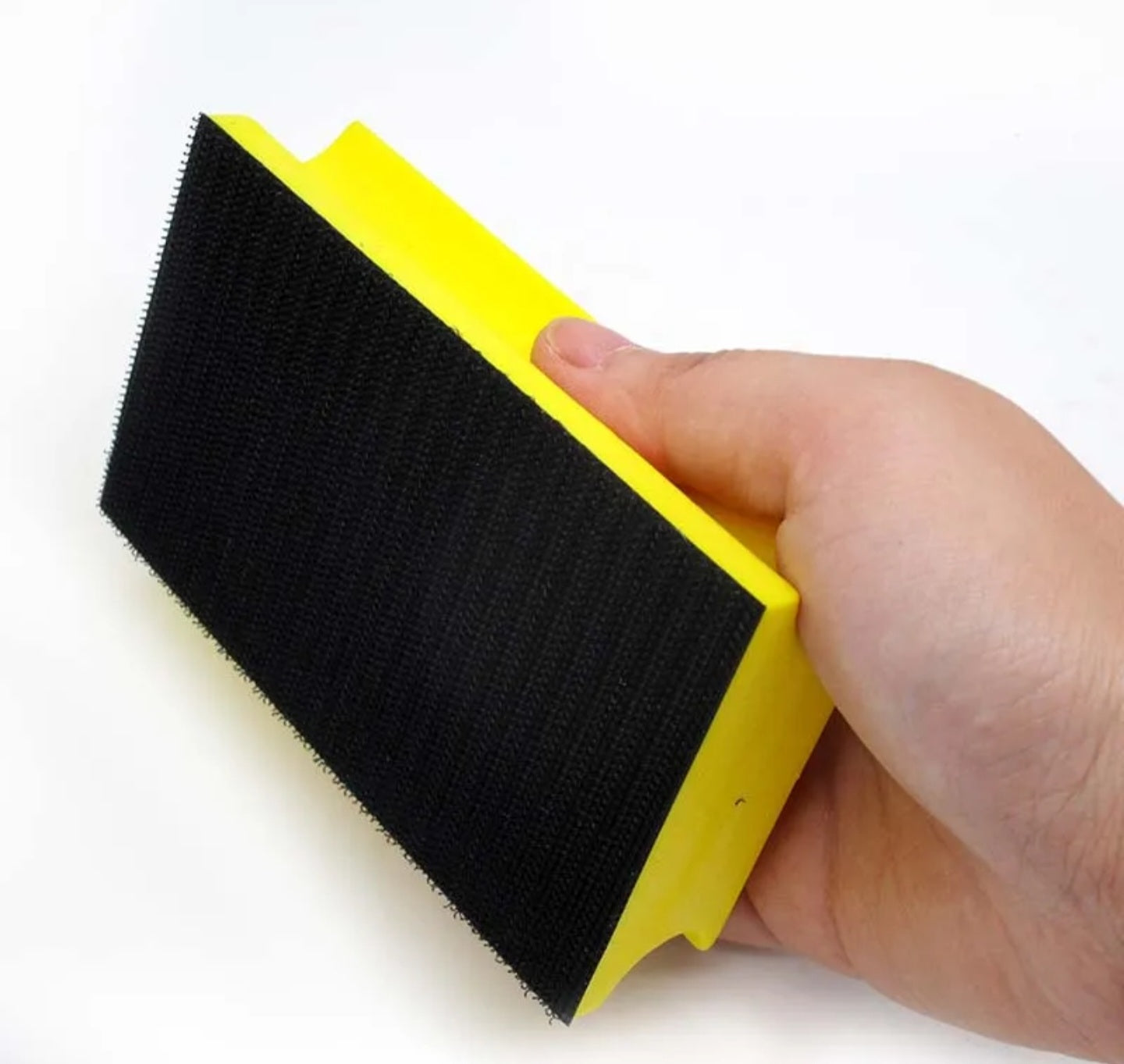 5" Foam Sanding Block Wet Dry Velcro