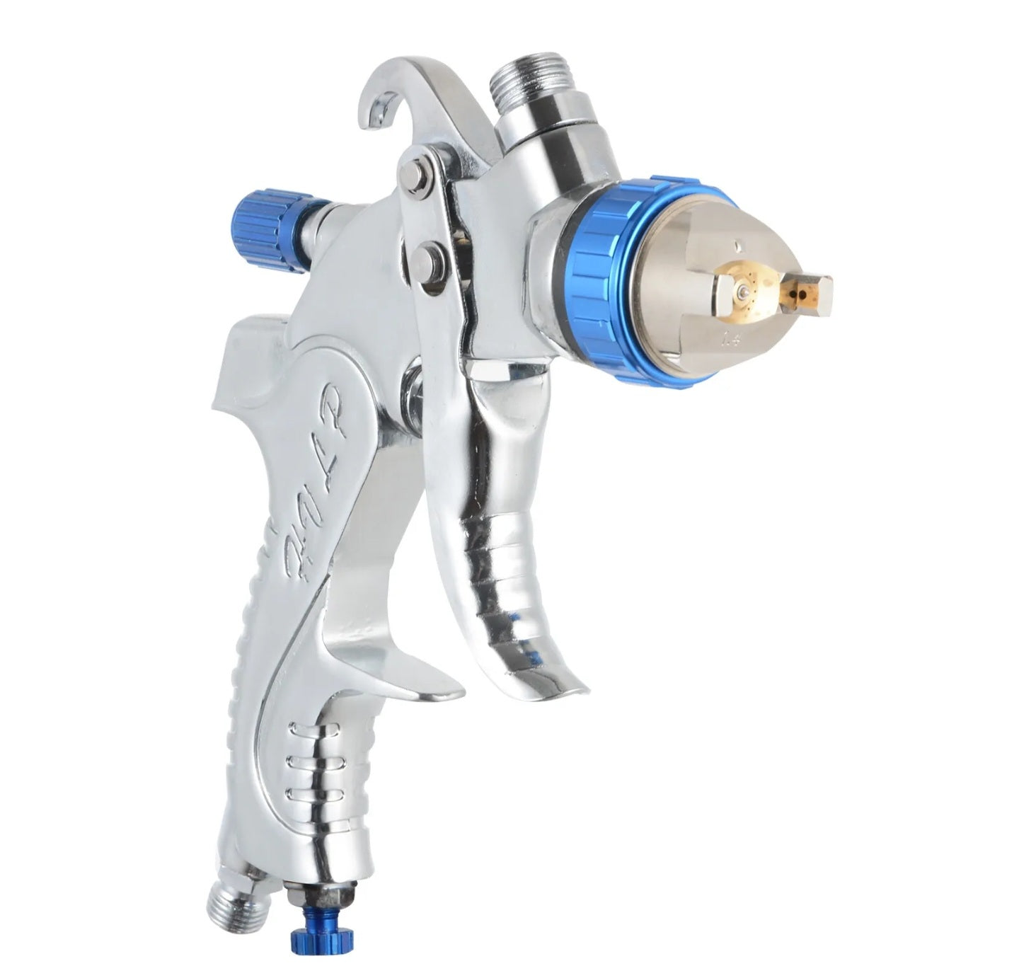 600ml HVLP Air Spray Gun Gravity Feed Paint Gun Kit 1.4MM 1.7MM 2.0MM