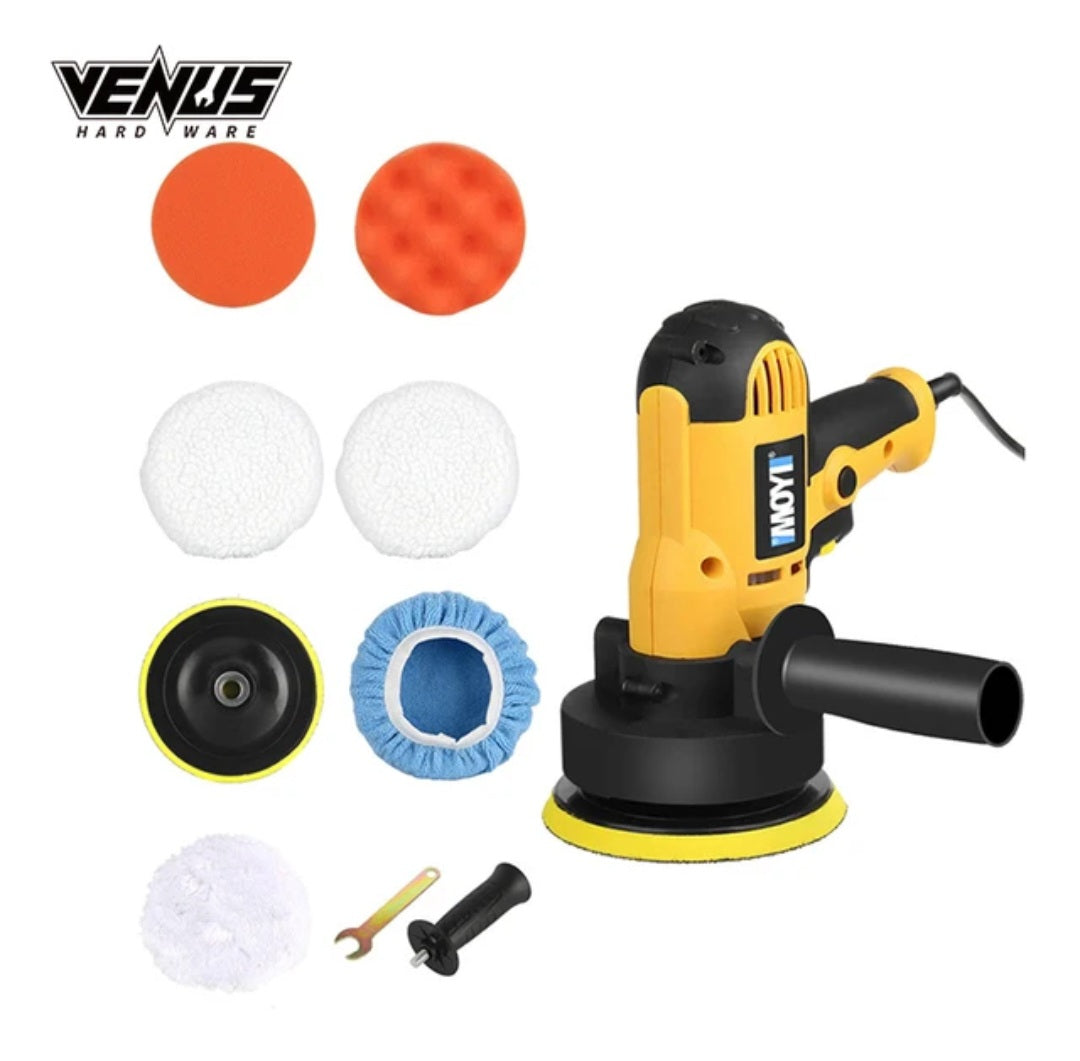 Portable Mini Rotary Electric Orbital Auto Car Buffer
125MM Car Polisher + Pads