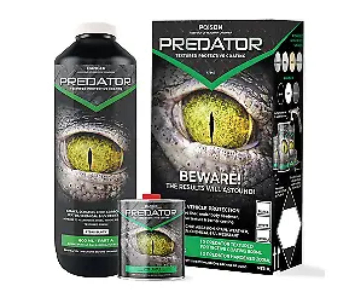 Predator 1 Litre Kit - Tintable TUB LINER KIT COATING KIT 1L Kit