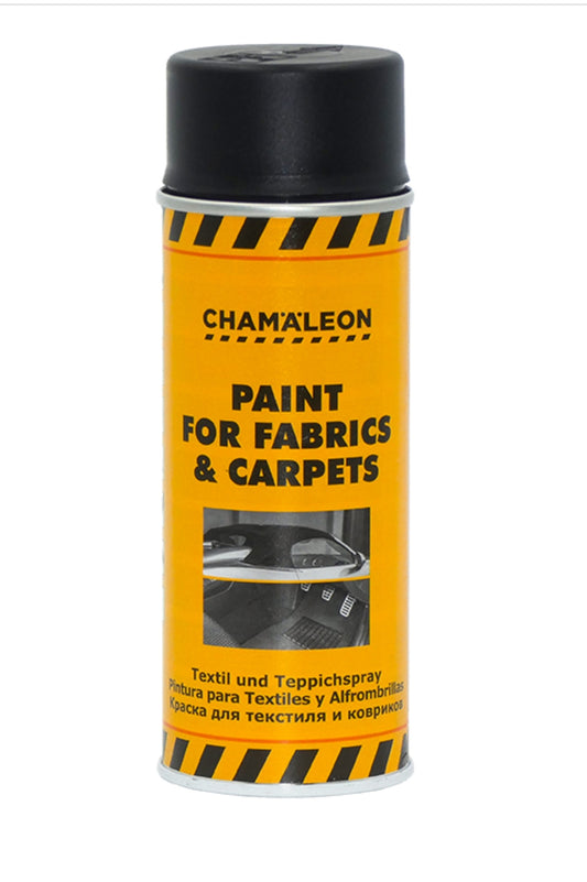 Black Fabric & Carpet 400ml Aerosol Paint