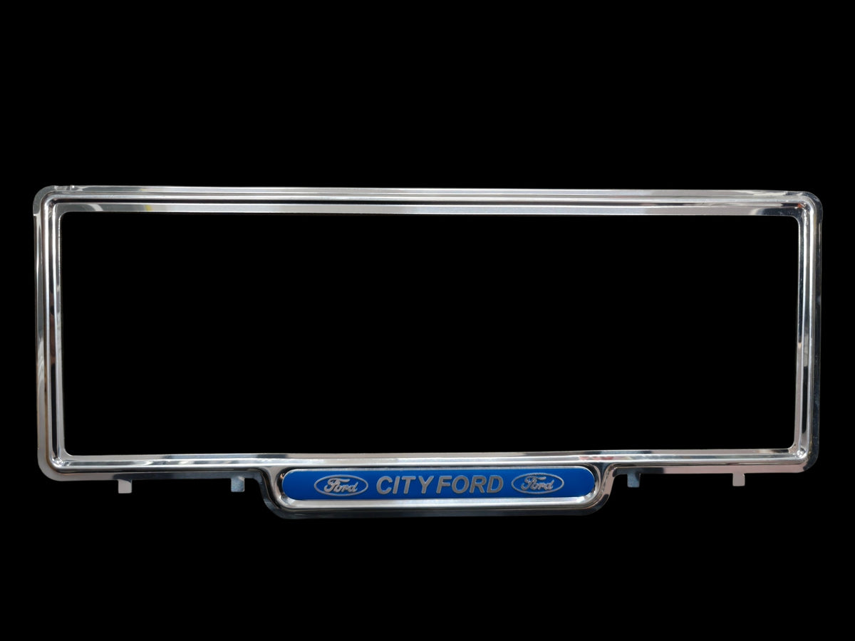 Genuine Retro City Ford Classic License Plate Covers - Pair
