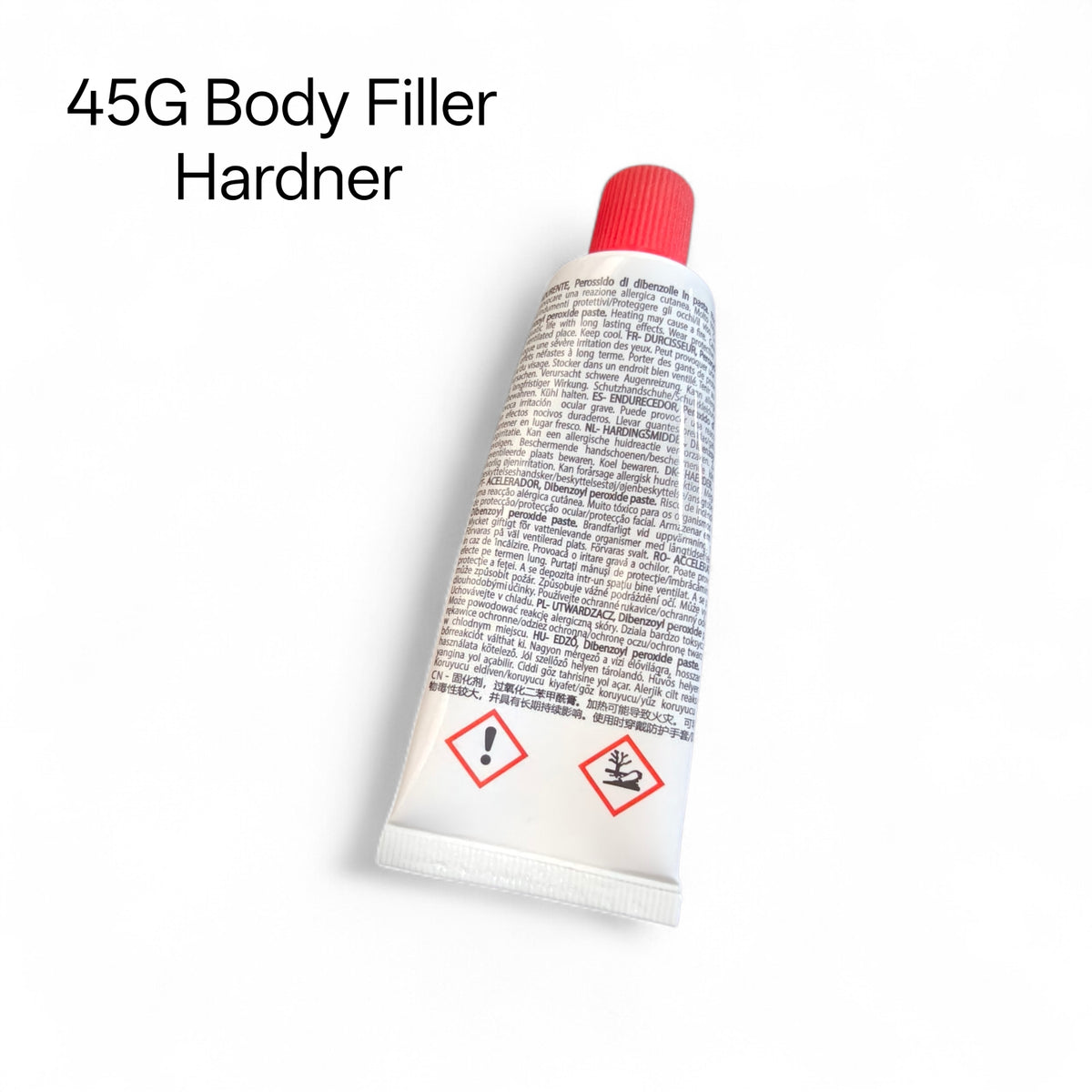 Hardener 45G Tube For Body Filler Polyester Putty Body Repair
