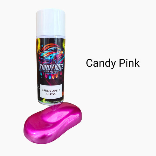Kandy Kote Aerosols Paint Candy 1K Super Gloss Top Coat (Candy Pink)
