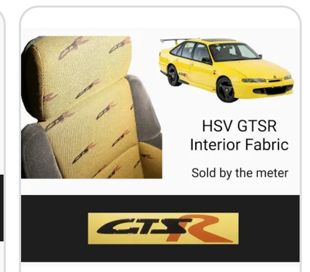 GTSR Reproduction Fabric