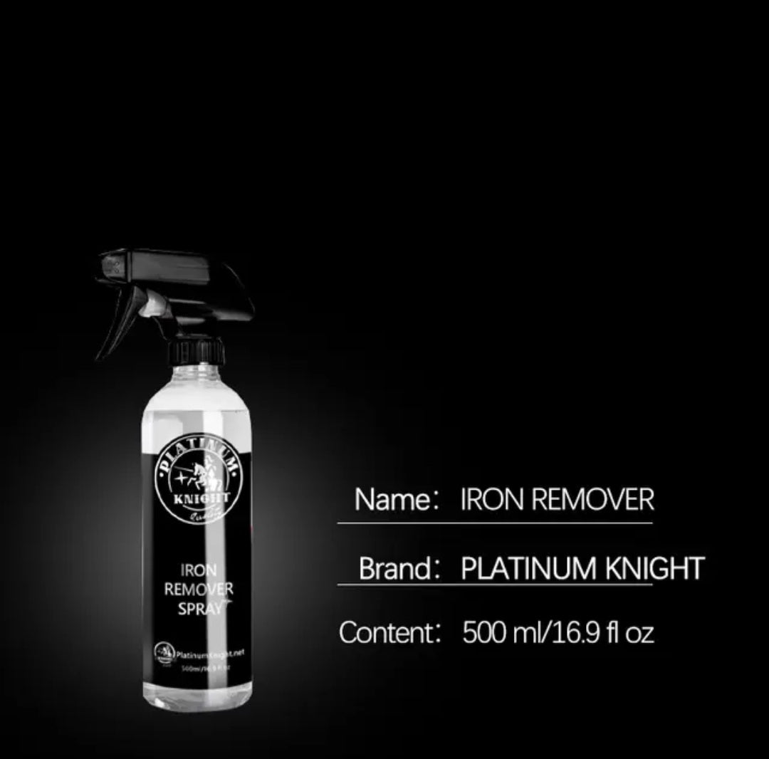 Platinum Iron Remover Wheel & Brake Dust Cleaner Iron Dissolving Technology Spray 500ml