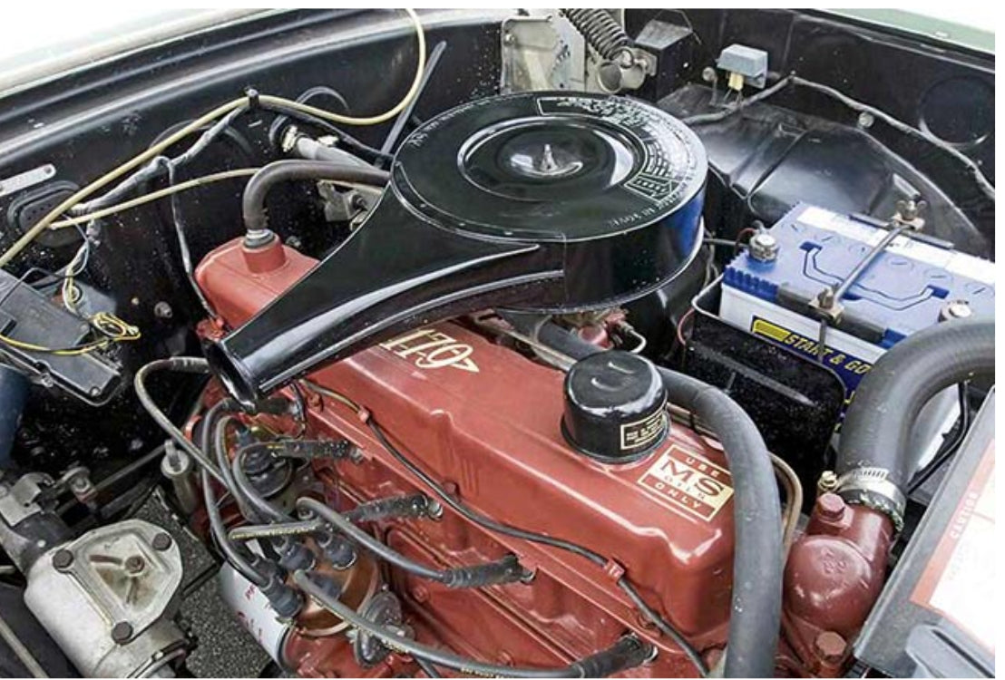 Engine Motor Heat Paint GMH Early Holden X2 2X Engine Red 1499 1796cyl HD - HR