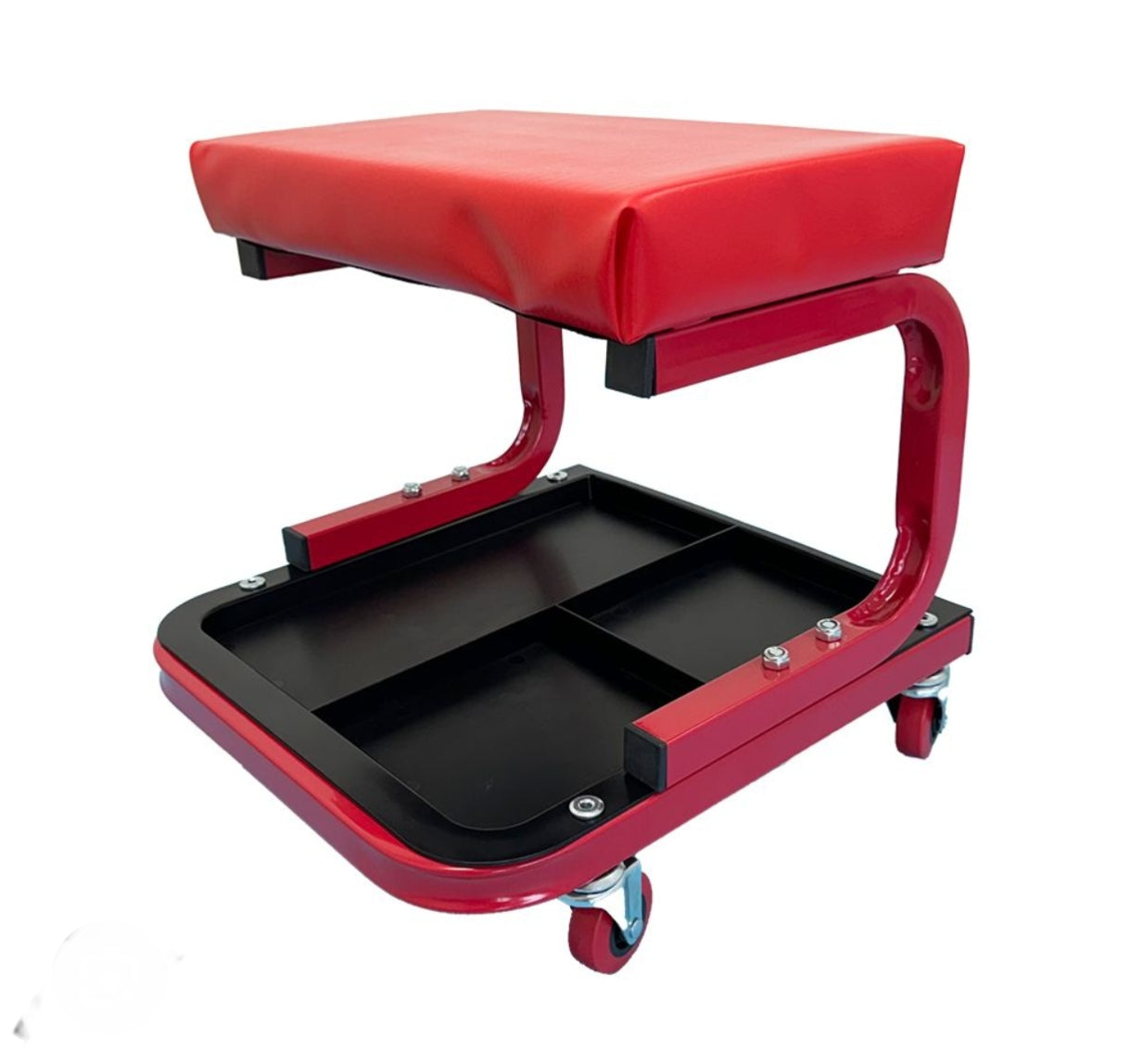 Mechanics Detailers low stool on wheels + Too Tray