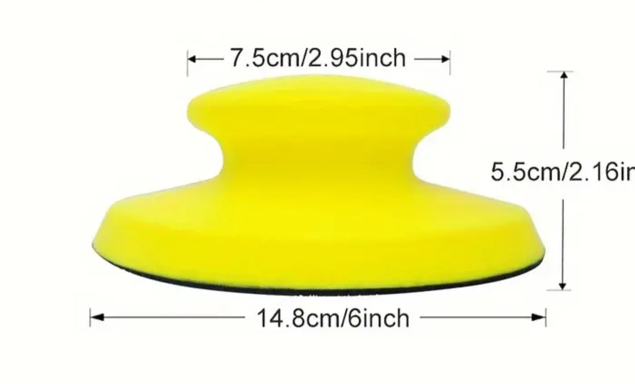 Velcro Sanding Block Car Body Repairs 6 inch 15cm Round