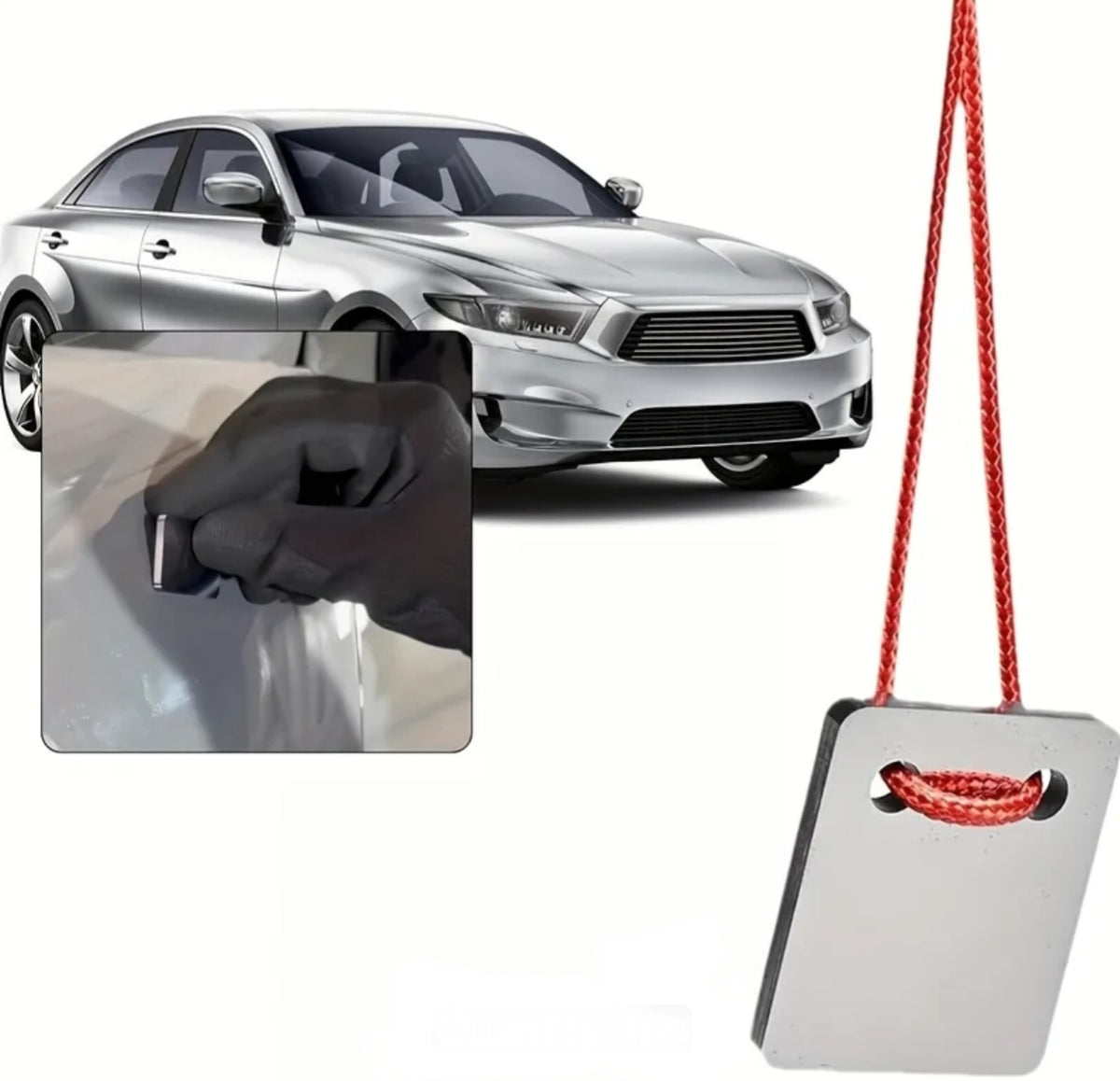 Titanium Denibbing Paint Correction Detailing Paint Run De Nib Removal Tool