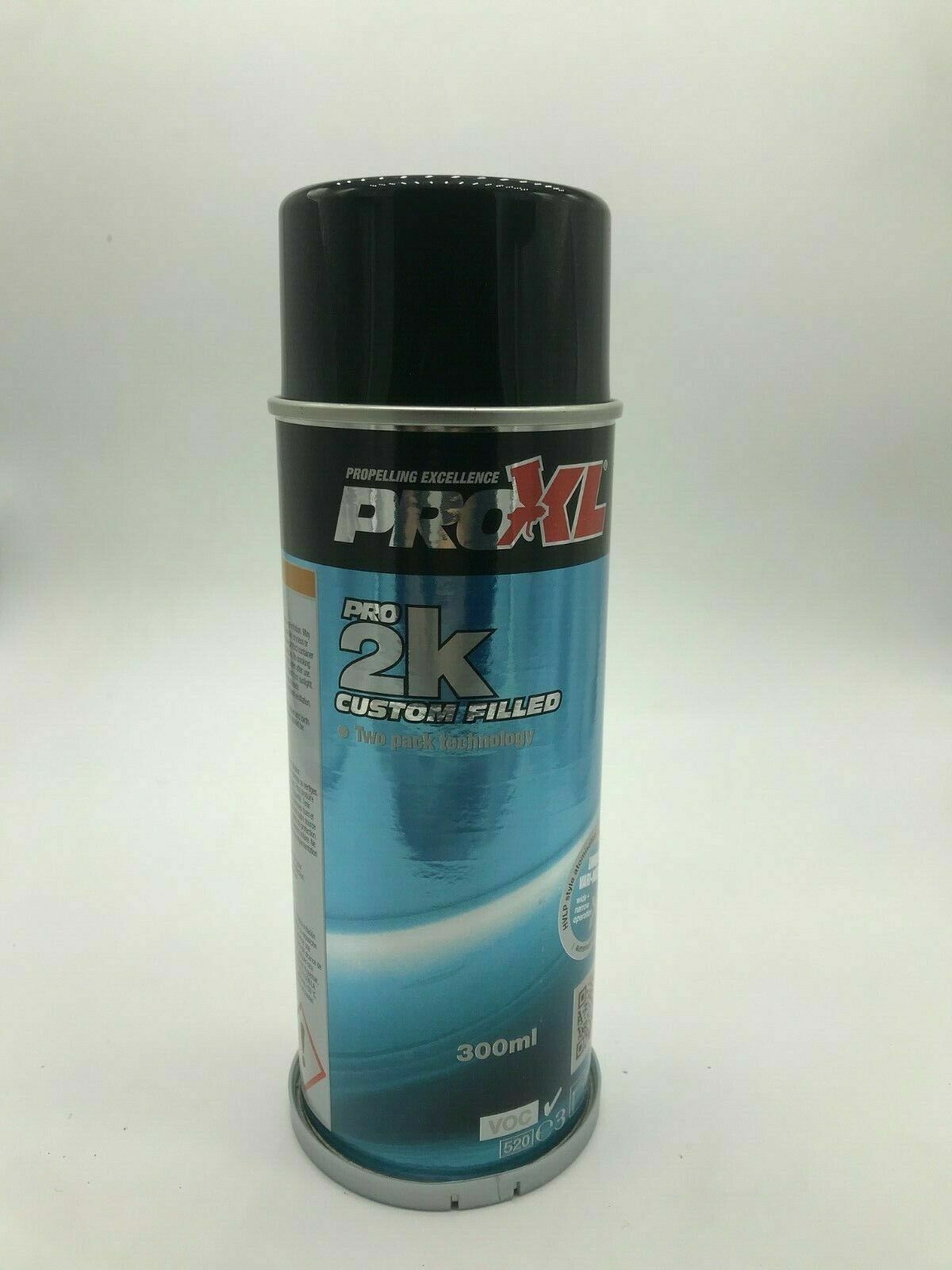 Satin Black 2k Activated Aerosol Paint