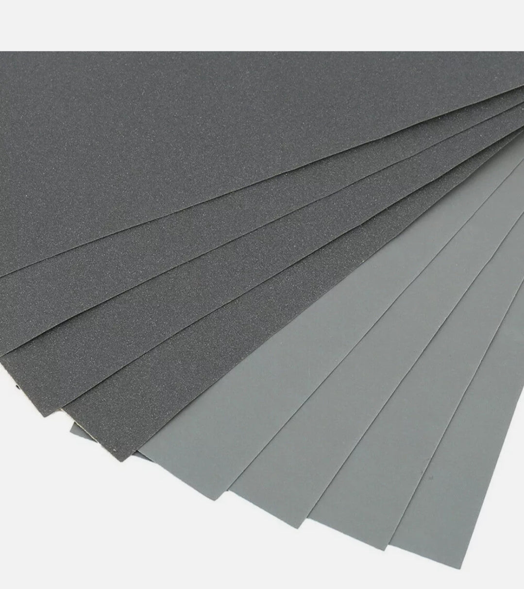 Wet & Dry Sandpaper Sheets Auto Sand Paper