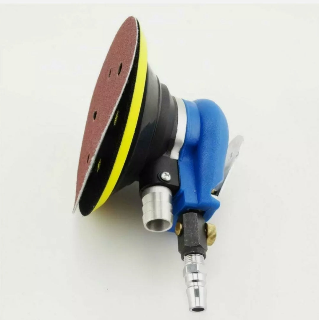 Air Orbital Palm Sander 6" 150mm Dual Action