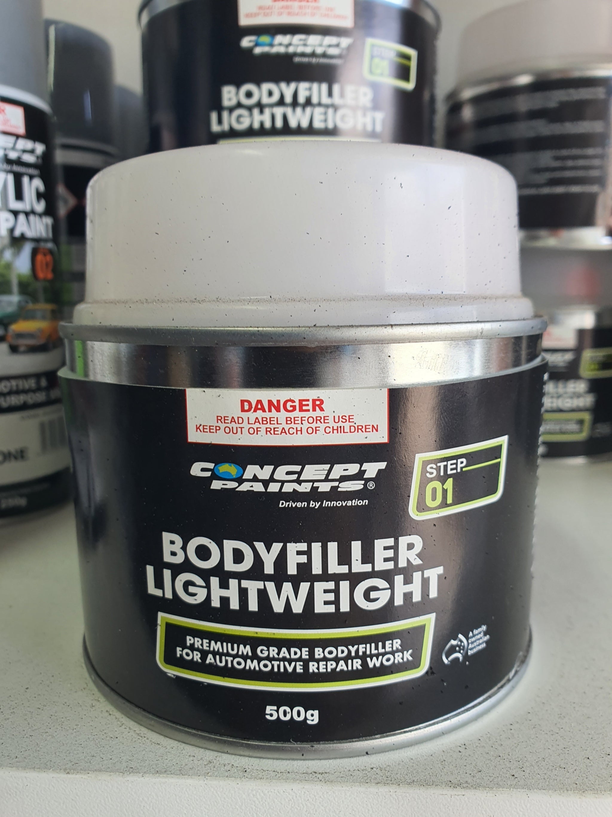 Body Filler light weight Putty 500G BCS Auto Paints