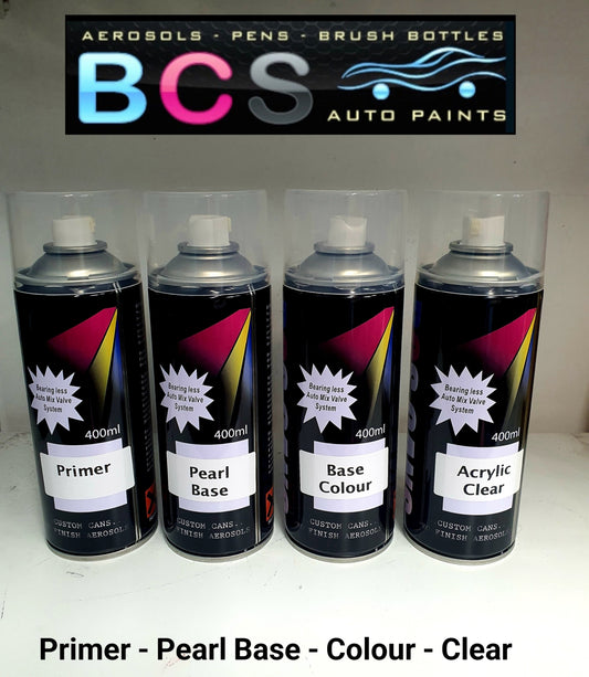 Pearl Kit + Primer 400ml Aerosol Car Paint