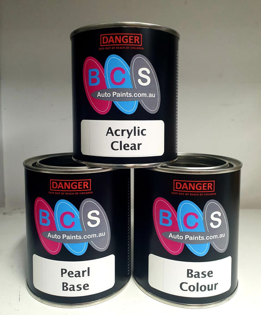 1 Litre Pearl Base  - Colour - Acrylic Clear Kit