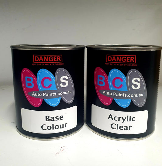 1 Litre Base Colour - Acrylic Clear Kit