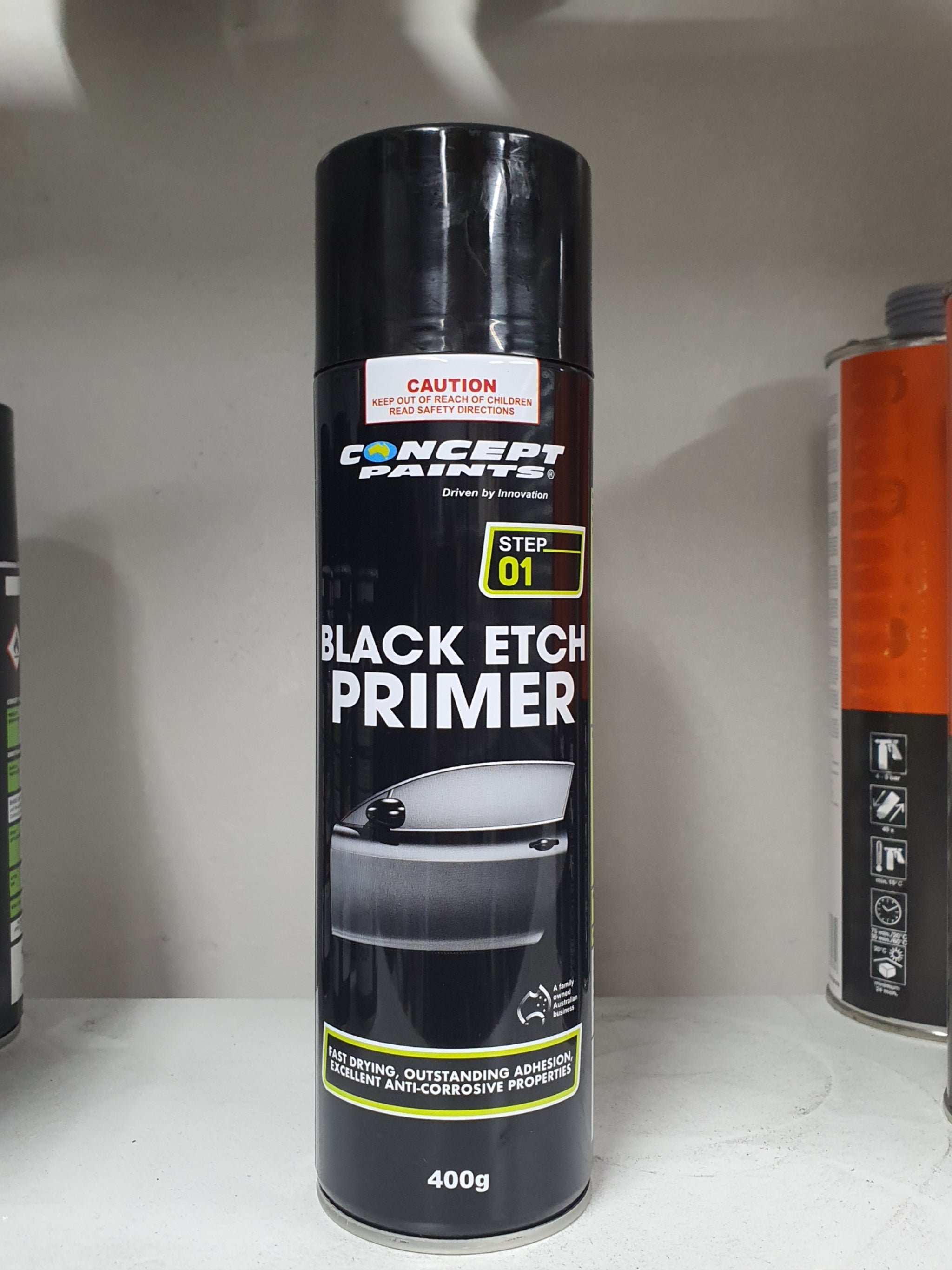 Concept Black Etch Primer Aerosol – BCS Auto Paints