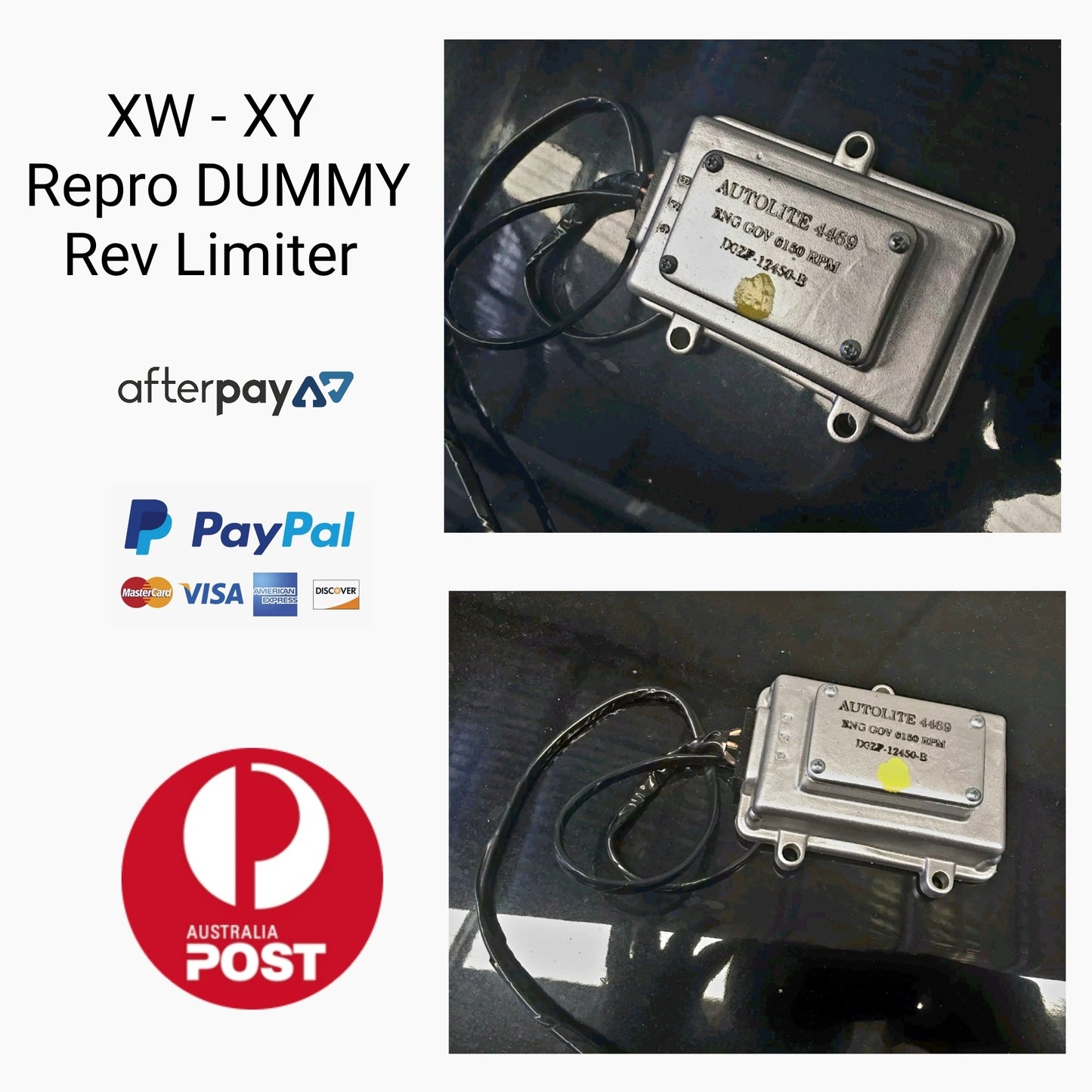 Ford Falcon XW - XY GT HO Repro Dummy Rev Limiter Autolite