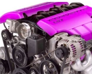 Engine heat paint - Pink