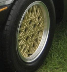 Ford ESP Snowflake Gold Wheel Paint