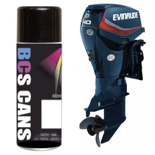 ETEC Outboard Navy Blue Engine Paint