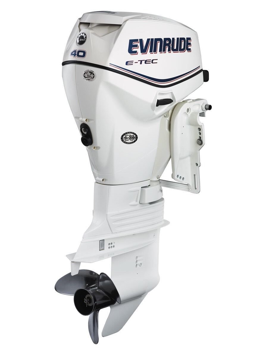 Evinrude BRP Outboard - Etec White