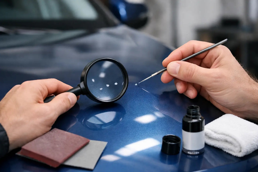 How to Remove Stone Chips from Bonnet Paint