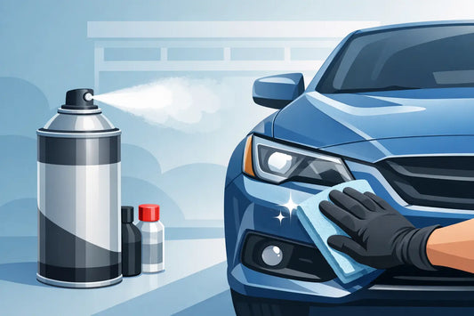 2K Clear Coat Aerosol for DIY Car Repairs