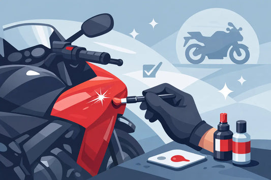 Motorcycle Touch Up Paint Done Right