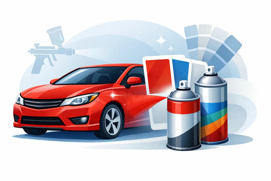 Aerosol Car Paint Matched the Right Way