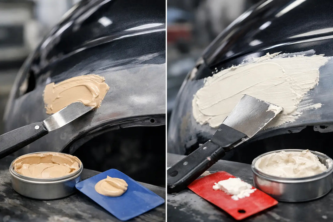 Glaze Putty Versus Body Filler: Which Is Right?