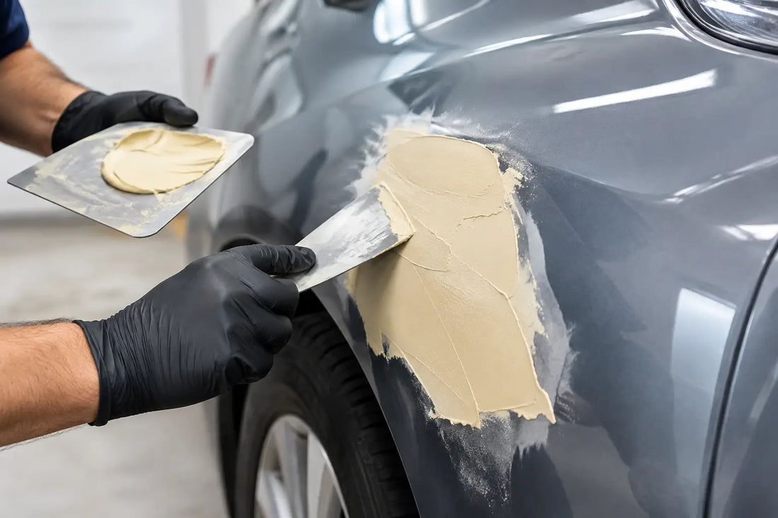 How to Use Car Body Filler for Dents Properly