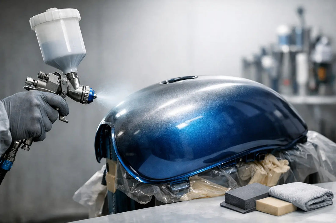 Motorcycle Tank Repainting Guide for DIY Results