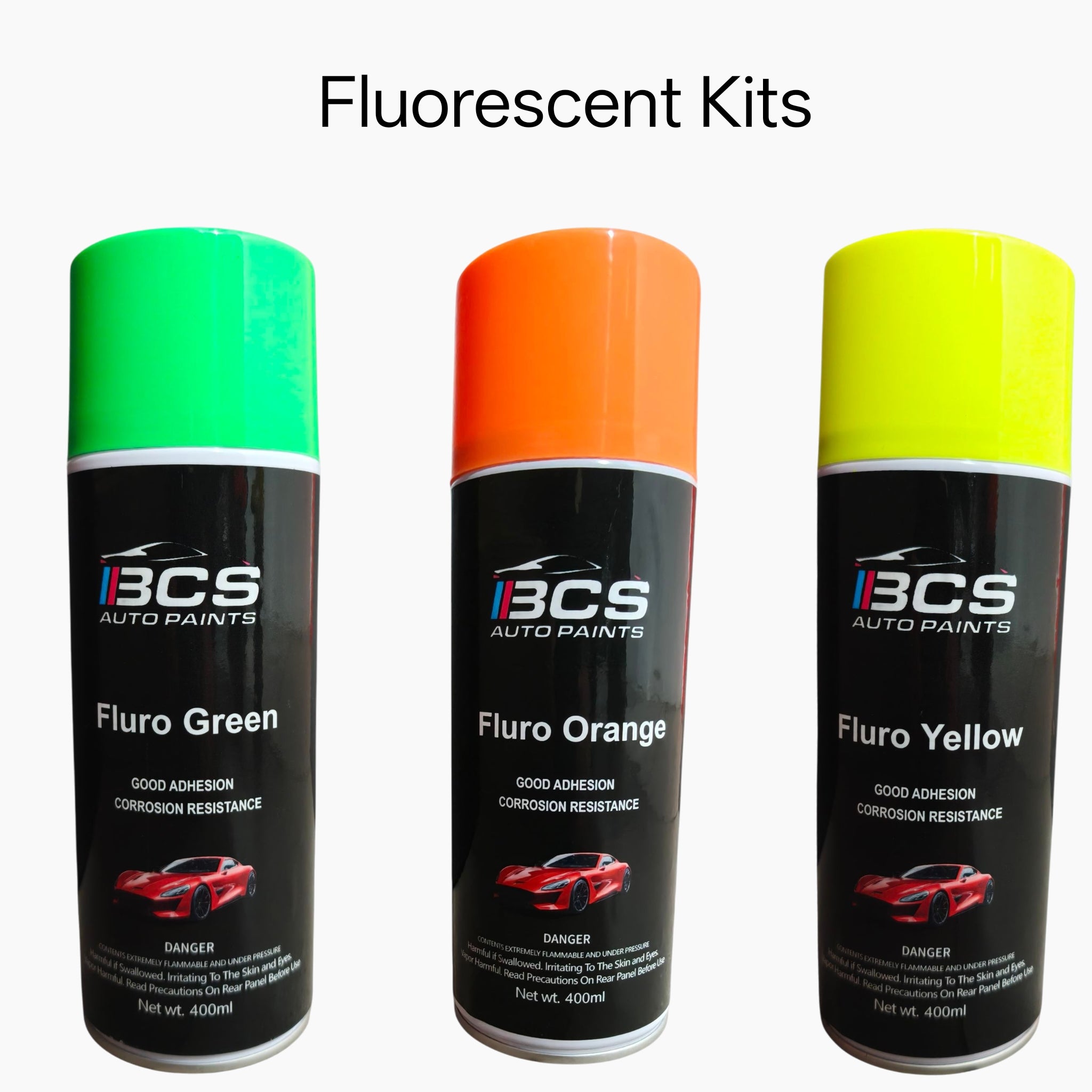 Fluoro Aerosol Paint Kits – BCS Auto Paints