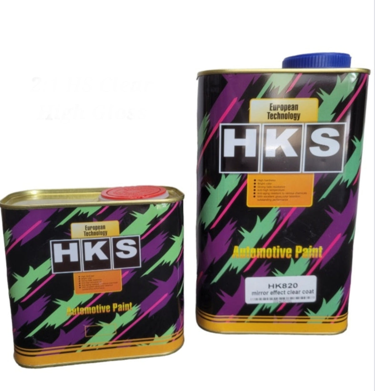 1 Litre Base Colour - 2k Clear Kit