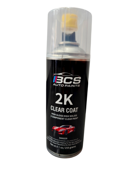 BCS 2k Activated High Gloss 2k HS Clear Aerosol Paint