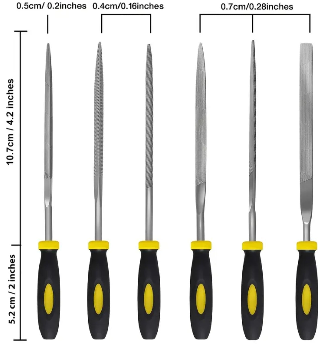 Mini Precision File set – BCS Auto Paints