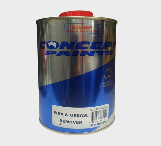 1 litre Concept Paints Wax & Grease Remover