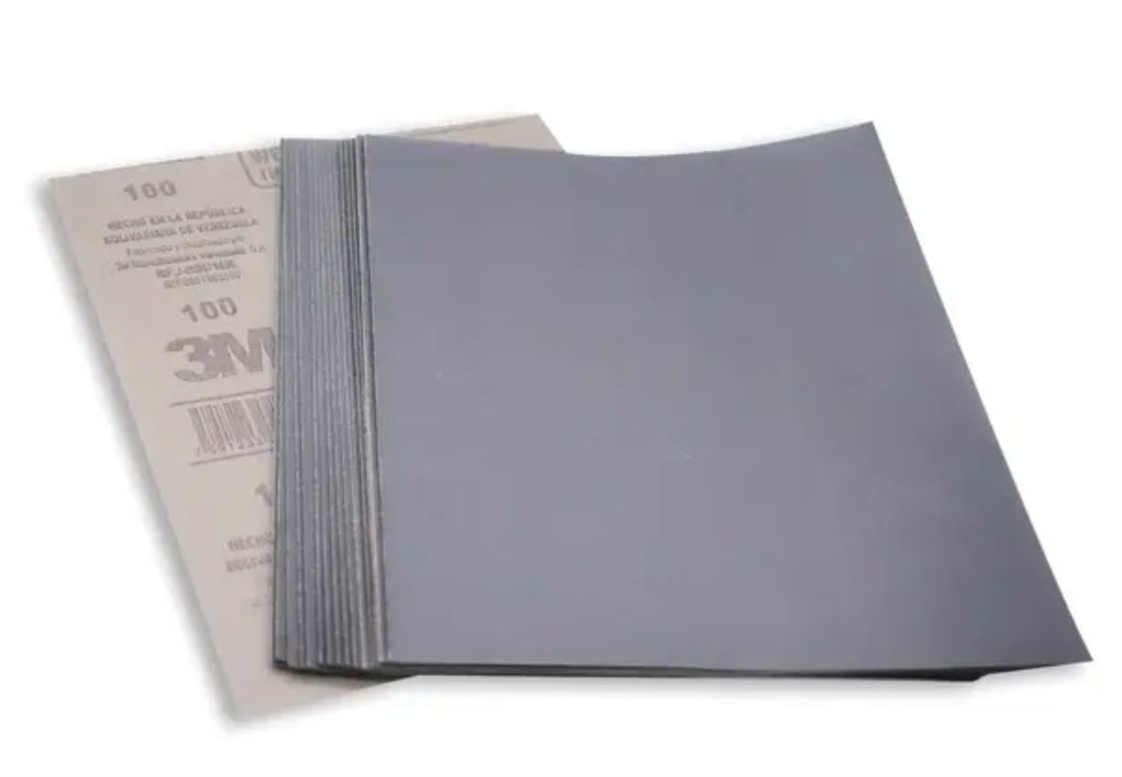 50 Sheets Pack 3m / Matador Wet & Dry Sandpaper Sheets Auto Sand Paper