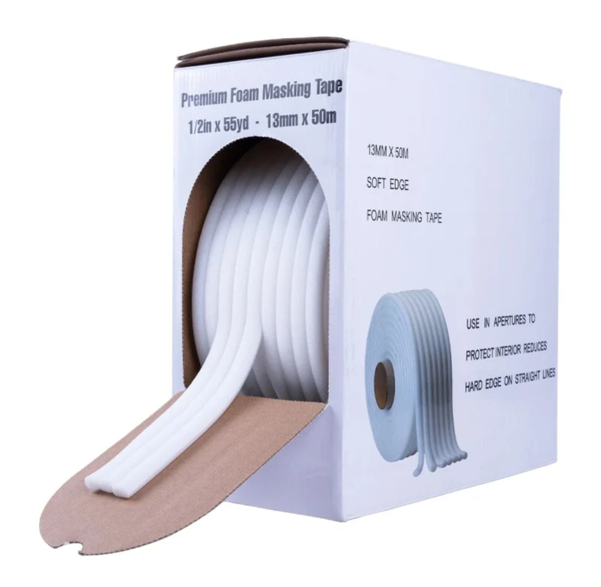Car Masking Foam Roll Edge Tape Car Respray Door Jambs