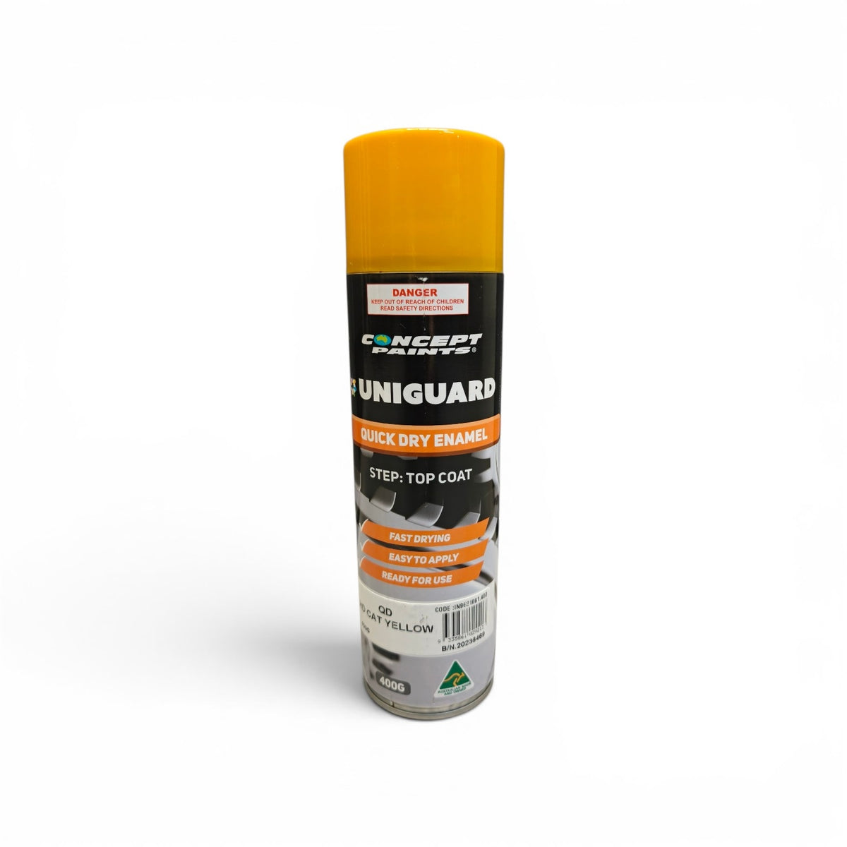 Caterpillar Yellow Quick dry Enamel Aerosol GLOSS